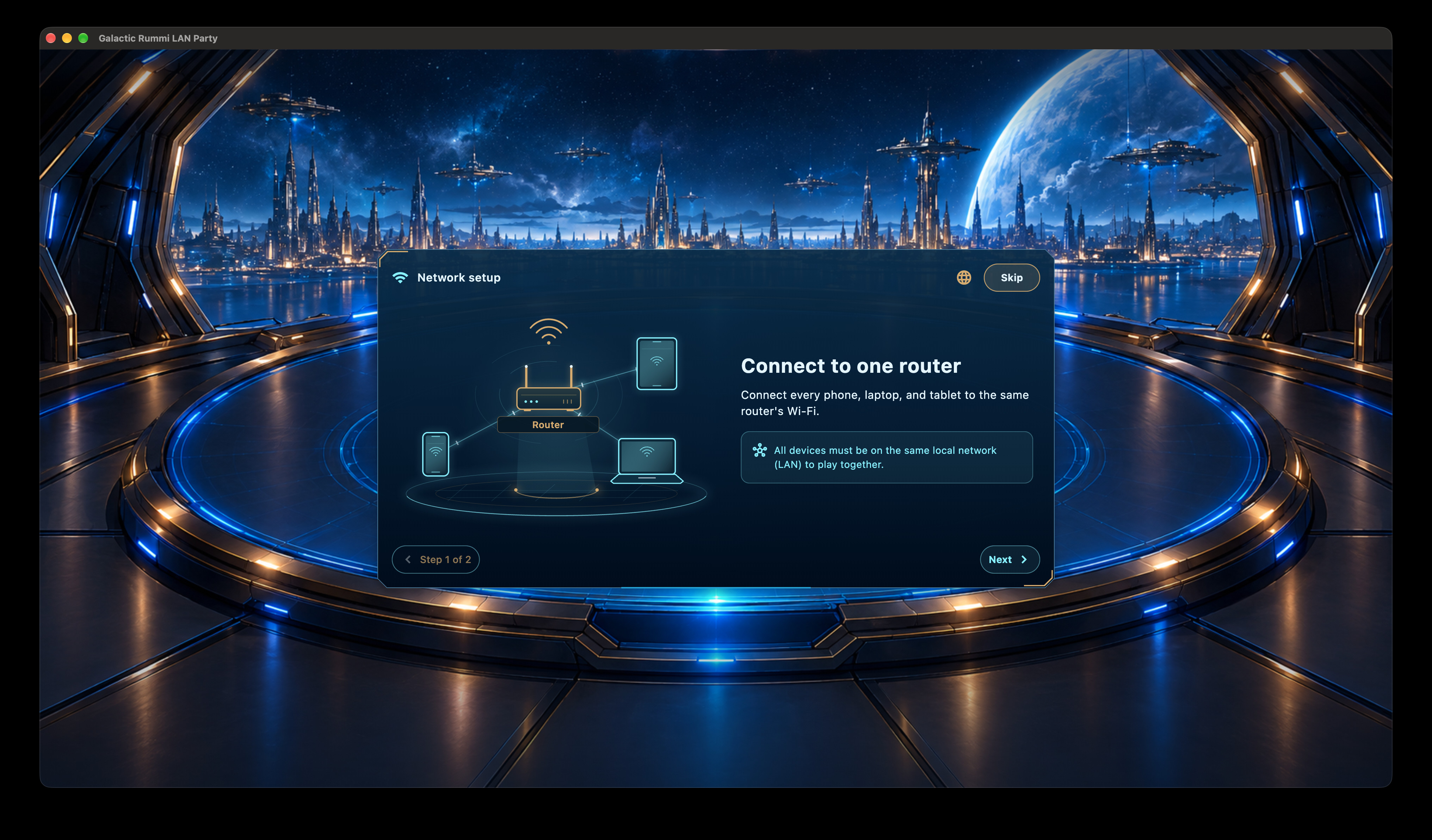 Router Wi-Fi screenshot